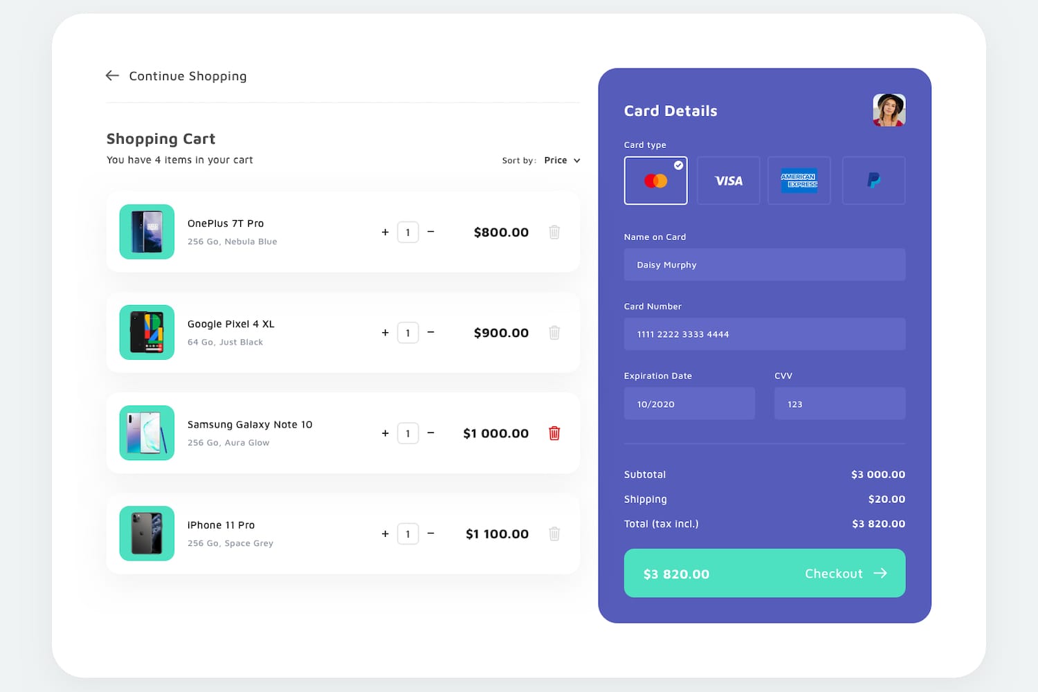 E-commerce Checkout